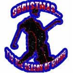 Season Of Giving Hockey Ornament Photo Cutout