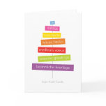 Season’s greetings tree card
