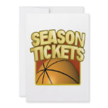 Season Tickets Custom Invites