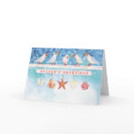 Seasonal Seagulls cards
