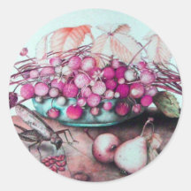 SEASON'S FRUITS 3 STICKER