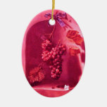 SEASON'S FRUITS -PROSPERITY Pink Purple Amethyst Ornament