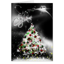Seasons Greetings Christmas Card
