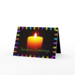 Season's Greetings Flame Cards