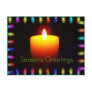 Season's Greetings Flame Postcards