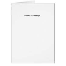 Season's Greetings for this winter Greeting Cards