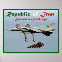 Seasons Greetings from Iran Print