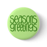 Seasons Greetings Green Button