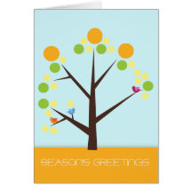 Season's Greetings Greeting Card