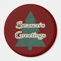 Season's Greetings Magnet