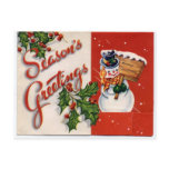 Season's Greetings Postcards