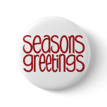 Seasons Greetings Red Button