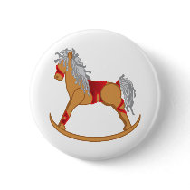 Seasons Greetings: Rocking Horse Buttons