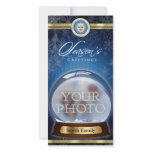 Season's Greetings Snow Globe photo cards