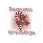 "Seasons Greetings" Sticker Sheets