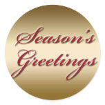 Season's Greetings Stickers