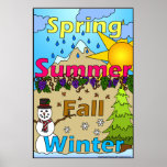 Seasons Poster posters