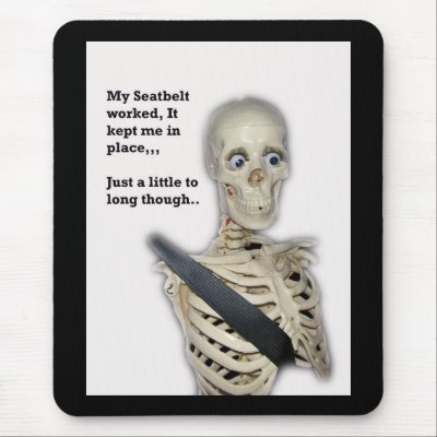seatbelt safety mouse pads by jvinnyg