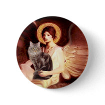 Seated Angel - Maine Coon cat 10