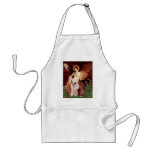 Seated Angel - Old English #1 aprons