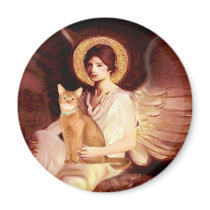 Seated Angel - Red Abyssinian