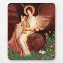 Seated Angel - Red Abyssinian