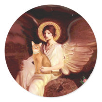 Seated Angel - Red Abyssinian