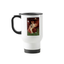 Seated Angel - Seal Point Siamese cat Mug