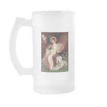 Seated Angel - Wheaten Terrier 1 Mug