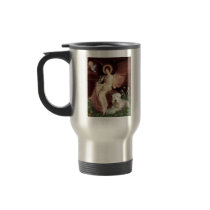 Seated Angel - Wheaten Terrier 1 Mug