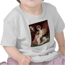 Seated Angel - Wheaten Terrier 1 T Shirts