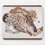 Seated Couple By Schiele Egon mousepads