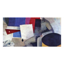 Seated Man By La Fresnaye Roger-Noã«L-François De Photo Cards