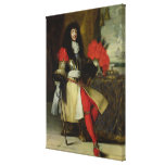 Seated Portrait of Louis XIV  after 1670 Gallery Wrapped Canvas