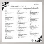 Seating Arrangement Chart ~ Custom posters