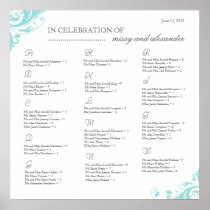 Seating Arrangement Chart