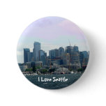 Seattle from the Ferry Buttons
