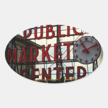 Seattle Pike Place Market Sticker