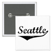 Seattle Pinback Buttons