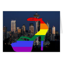 Seattle Pride Greeting Card