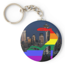 Seattle Pride Keychains