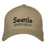 Seattle washington hat! embroidered baseball cap