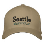 Seattle washington hat! embroidered hats