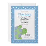 Seaturtle Turtles Baby Shower 5 x 7 invite invitations