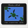 Seaturtles Haiku Art Mousepad