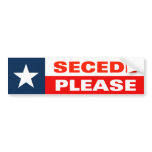 Secede, Please bumper stickers