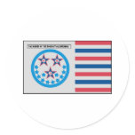 Secession Flag used by Florida - January 10, 1861 stickers