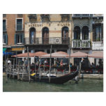 Secluded cafe terrace, Venice, Italy flyers