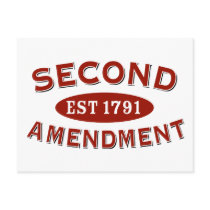 Second Amendment Est. 1791 Post Cards