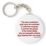 Second Amendment is an Individual Right Key Chains